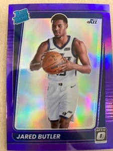 2021-22 Panini Optic Purple Rated Rookie JARED BUTLER #199 RC Jazz - Picture 1 of 3