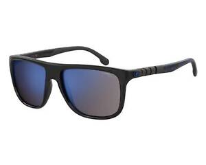 CARRERA HYPERFIT 17/S D51 XT Sunglasses Black Blue Frame Grey Blue Mirror
