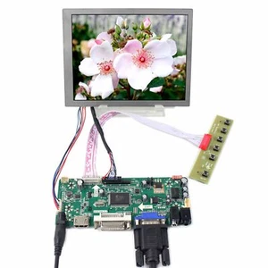 Carte contrôleur LCD HD DVI VGA avec écran LCD 6,5 pouces G065VN01 V2 640X480 - Photo 1/5
