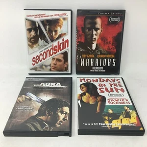 LOT of 4 SPANISH-Language DVD Films for U.S. Market: Second Skin, Aura, Warriors - Picture 1 of 10