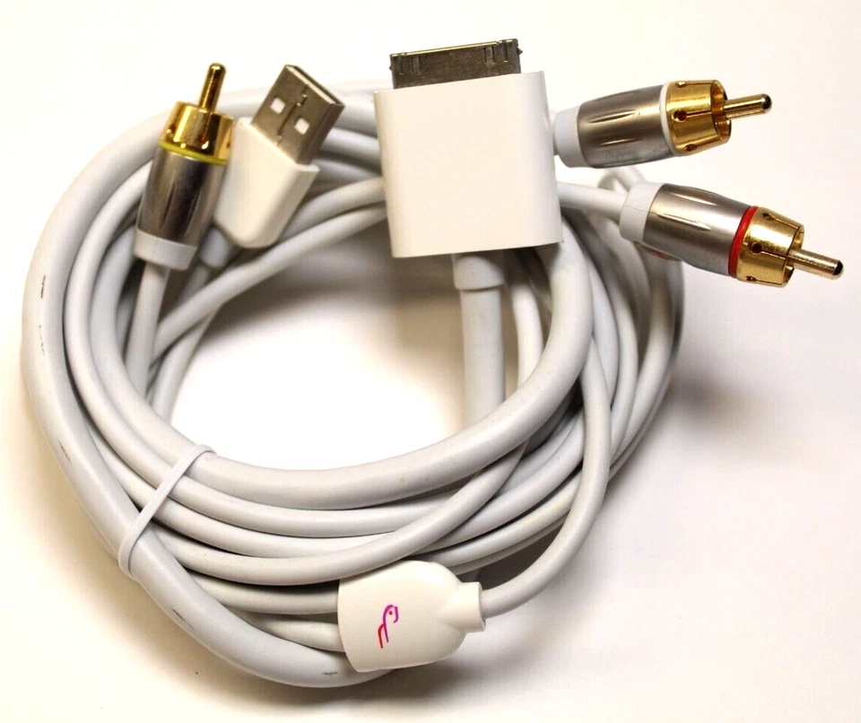 Cable RCA compuesto USB Rocketfish para iPod de video Foto 1 de 1