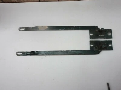 Pair OEM 1953 Chrysler New Yorker 4-Door Rear Door Release Rod 1954? DeSoto? - Image 1 of 4