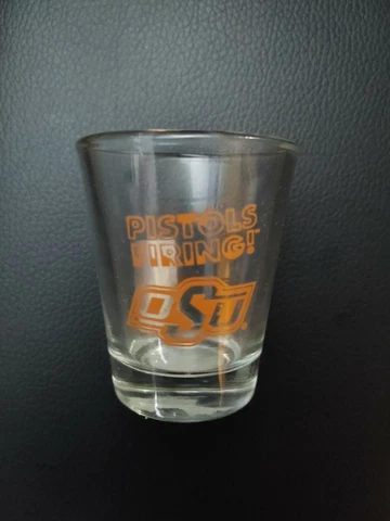 Oklahoma State University OSU Cowboys "Pistols Firing" Shot Glass Cover
