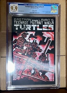 Cómic lenticular 3D de las tortugas ninja mutantes adolescentes #1 clasificado por CGC 9,9 cuello de botella - Imagen 1 de 2