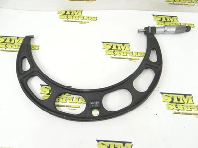 STARRETT NO.436 MICRÓMETRO EXTERIOR CARA CARBURO 9"-10" X .0001"  Foto 1 de 4