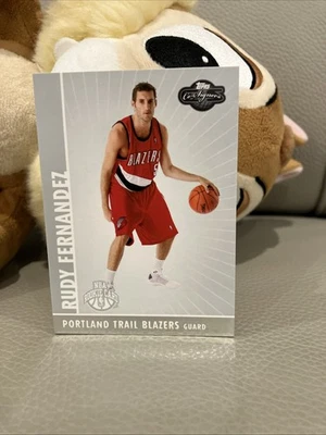 Rudy Fernandez Espana NBA Rookie Topps 2008-09 Co-Signers RC /2008 Trail Blazers - Image 1 of 2