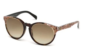 Damen Emilio Pucci EP28 56F Braun Sonnenbrille 55mm / Neu mit Etikett - Bild 1 von 3