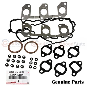 Genuine LandCruiser HZJ80 1HZ 4.2 Diesel Upper Engine Gasket Repair VRS Kit - Bild 1 von 2