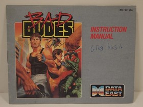 Bad Dudes (Nintendo | NES) Authentic MANUAL ONLY