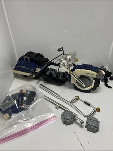 2001 Mega Bloks ProBuilder  Harley Davidson Road King 9770 - Picture 1 of 9