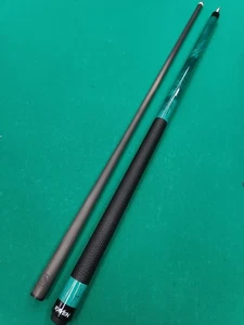 Raven Carbon Fiber Pool Cue shaft with maple butt and leather wrap - Picture 1 of 4