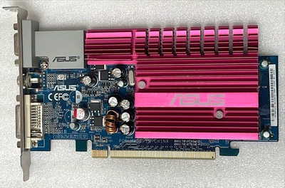Asus Nvidia GeForce 7300TC 128MB DDR2 PCIe DVI VGA Graphics Video Card - Image 1 of 4