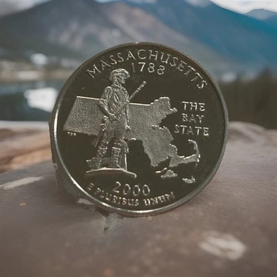 2000-S Massachusetts State Quarter Proof 25C A 💎!! - Image 1 of 2