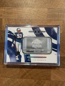 Barra de Plata Panini Impecable Richard Seymour 2024 Salón de la Fama 24/25 - Imagen 1 de 3