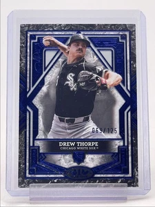 DREW THORPE 2025 TOPPS TIER ONE ROOKIE BLUE FOIL TIER 3 A RC /125 Q5686 - Picture 1 of 2
