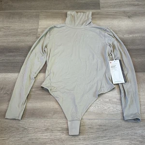 NWT Lululemon Nulu Turtleneck Bodysuit Long Sleeve Thong Cut Women’s Size Medium - Picture 1 of 7