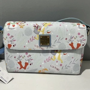 Dooney & Bourke Disney Alice Rabbits Crossbody Bag Disney Parks 2023 New - Picture 1 of 7