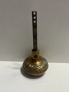 - Antiker Türbeschlag goldfarben Ausschlachten Türknauf 2 1/8 - Bild 1 von 4