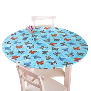 Fitted Elastic Vinyl Table Cover - Picture 1 of 21