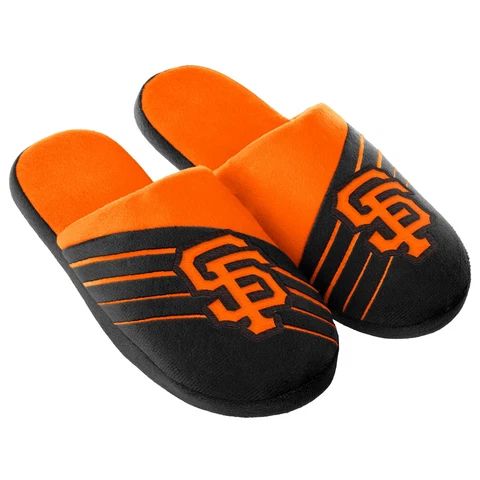 San Francisco Giants MLB Mens Slide Slippers Big Logo Cover