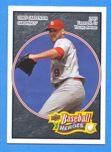 2008 Upper Deck Baseball Heroes Black #158 Chris Carpenter Cardinals - Picture 1 of 1