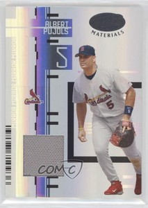 2005 Leaf Certified Materials Mirror White Jerseys /100 Albert Pujols #5