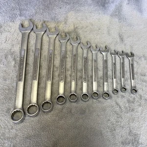 Craftsman Vintage 11 Stck. SAE-VV-V Kombination Schraubenschlüssel Set, 7/16 bis 1", USA - Bild 1 von 7