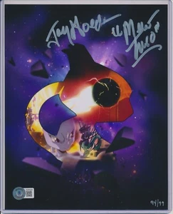 JAY GOEDE/MEWTWO BAM BOX ANIME SIGNED 8x10 LE AUTO /99 BECKETT COA POKEMON - Picture 1 of 1