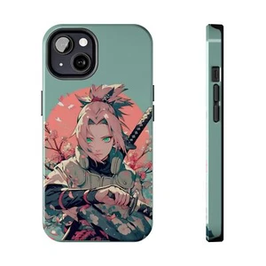 Anime Phone Cases, Sakura Haruno from Naruto, Sakura Pink Tough Case, Otaku - Picture 1 of 26
