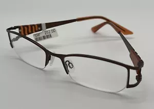 Fielmann Brille Damen Glas FASSUNG Orange 51mm 18mm 135mm - E 2061 CL - UVP 268€ - Bild 1 von 12