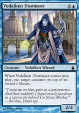 VEDALKEN DISMISSER X4 4 4X Ravnica MTG Magic the Gathering Cards DJMagic