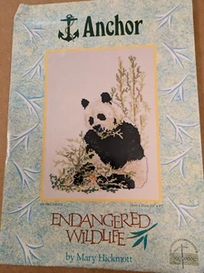 Anchor Endangered Wildlife Panda Cross Stitch Kit - New - Picture 1 of 6