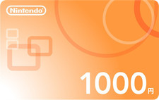 Japan Nintendo eShop card 1000 Yen Digital code