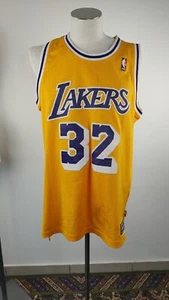 ADIDAS NBA LAKERS Débardeur Basket NBA Homme Taille M Sport Man 32 MAGIC JOHNSON - Photo 1/9