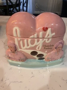 I Love Lucy Chocolate Factory Cookie Jar,Pink - Picture 1 of 6