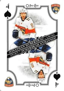 2019-20 O-Pee-Chee Playing Cards #4S Jonathan Huberdeau - Bild 1 von 2