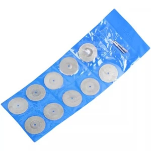 10 Stck. Mini Diamant Sägeblatt Schneidscheibe Rotationsradschleifen + 2 Dorn Dremel - Bild 1 von 21