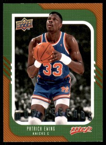 2008-09 Upper Deck MVP Patrick Ewing New York Knicks #255