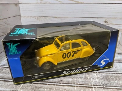 Solido James Bond 007 2CV Citroen Diecast Model Car 1:18 Scale - Image 1 of 4