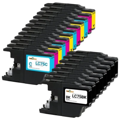 LC71 LC75 LC79 Ink Cartridges For Brother MFC-J425W J430W J435W DCP-J525W Lot - Image 1 of 2