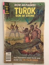Gold Key TUROK SON OF STONE #114 (1978) The Jaws of the Crocodile