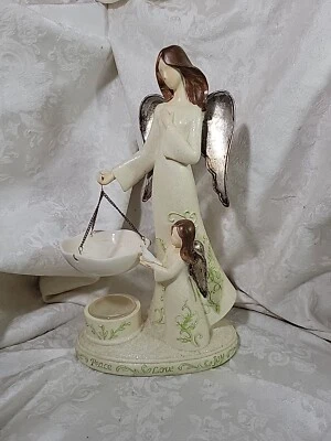 Yankee Candle Angel & Angel Niño Colgante Tarta Calentador - Paz Amor Alegría   Foto 1 de 4