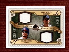 2009 SP Legendary Cuts Generations Dual Memorabilia Graig Nettles/Aramis Ramirez