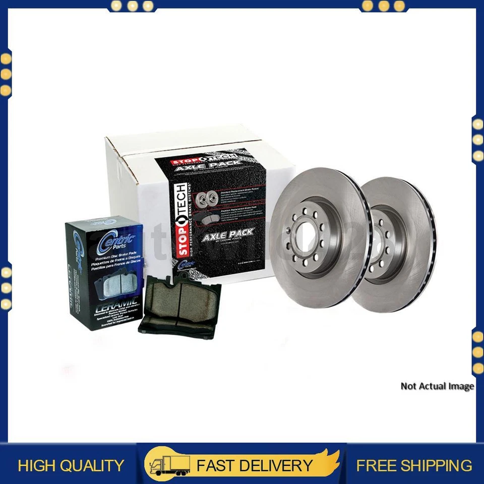 1X Centric Brake Pad and Rotors Kit Rear For Subaru BRZ 2013 2014 2015 2016 2017 - Image 1 of 1