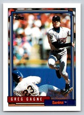 1992  Topps #663 Greg Gagne Minnesota Twins