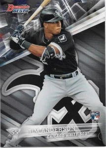 2016 Bowman Best TIM ANDERSON RC Base Single - CHICAGO WHITE SOX - #42 - Picture 1 of 1