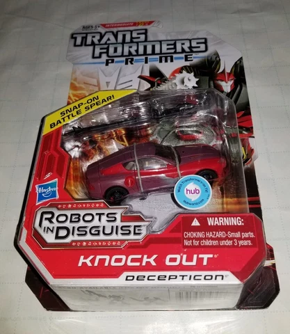 Transformers Prime Deluxe Decepticon Knockout Robots in Disguise RID Cover