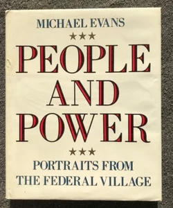 People and Power Portraits From The Federal Village Michael Evans HBDJ Book 1985 - Bild 1 von 1