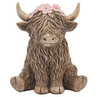 Happy Highland & Hughie Cow Ornament Gift Boxed