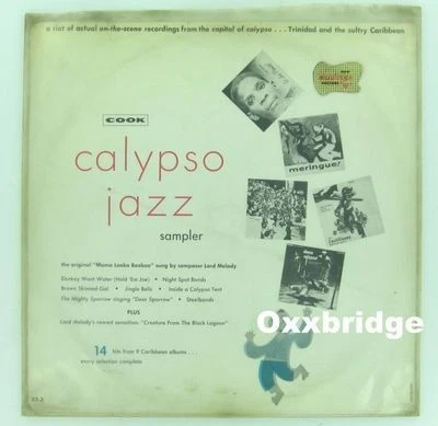 CALYPSO JAZZ Haitian Voodoo LORD MEDLEY Trinadad Island Funk COOK LP Reggae Ska - Image 1 of 3